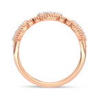 14K White Gold Lab Grown Diamond 1/4 Ct.Tw. Fashion Ring