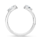 14K White Gold Lab Grown Diamond 1/2 Ct.Tw. Fashion Ring