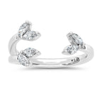 14K White Gold Lab Grown Diamond 1/3 Ct.Tw. Fashion Ring