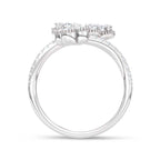 14K White Gold Lab Grown Diamond 2 Ct.Tw. Fashion Ring