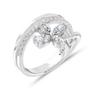 14K White Gold Lab Grown Diamond 3/4 Ct.Tw. Fashion Ring