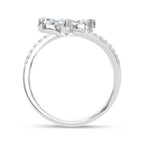 14K White Gold Lab Grown Diamond 3/4 Ct.Tw. Fashion Ring