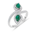 14K White Gold Lab Grown Diamond 1 Ct.Tw. Fashion Ring