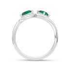 14K White Gold Lab Grown Diamond 1 Ct.Tw. Fashion Ring