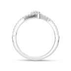 14K White Gold Lab Grown Diamond 1 Ct.Tw. Fashion Ring