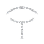 14K White Gold Lab Grown Diamond 16 3/4 Ct.Tw. Fashion Necklace