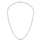 14K White Gold Lab Grown Diamond 10 1/2 Ct.Tw. Floating Necklace