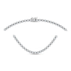 14K White Gold Lab Grown Diamond 10 1/2 Ct.Tw. Floating Necklace