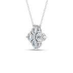 14K White Gold Lab Grown Diamond 1 5/8 Ct.Tw. Fashion Necklace
