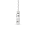 14K White Gold Lab Grown Diamond  1/3 Ct.Tw. Fashion Necklace