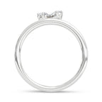 14K White Gold Lab Grown Diamond  1/2 Ct.Tw. Fashion Ring