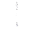 14K White Gold Lab Grown Diamond 1 Ct.Tw. Fashion Necklace