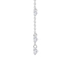 14K White Gold Lab Grown Diamond 1 Ct.Tw. Fashion Necklace