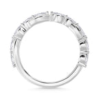 14K White Gold Lab Grown Diamond 1/2 Ct.Tw. Fashion Ring