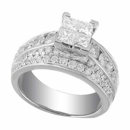 14KW 1.75CTW DIAMOND RING