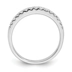 14k Rose Gold Diamond Wedding Band