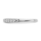 14k Rose Gold Diamond Wedding Band