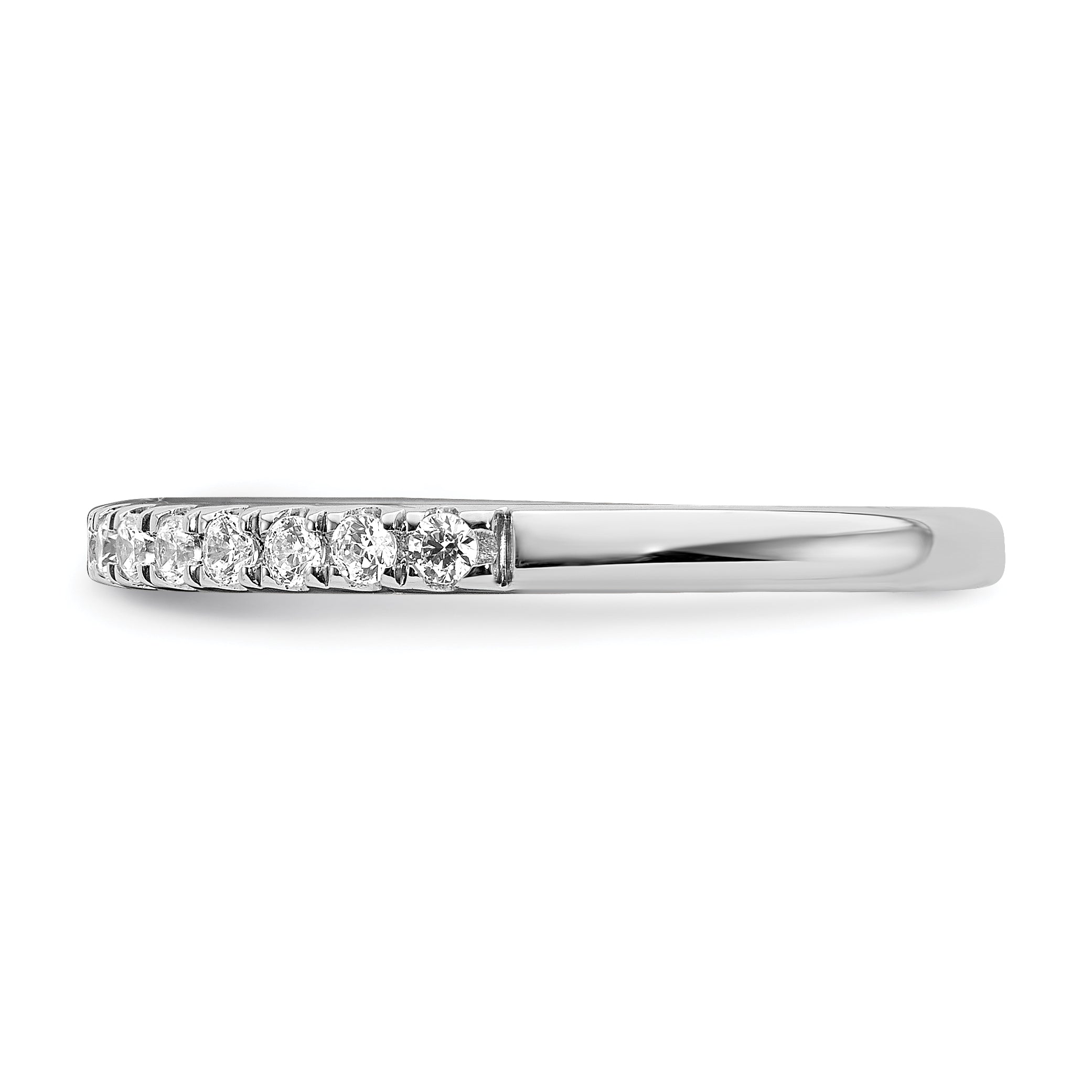 14k Rose Gold Diamond Wedding Band