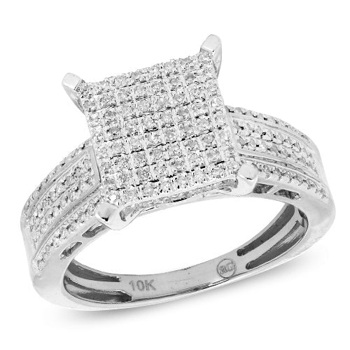 10KW 0.40CTW DIAMOND LADIES RING