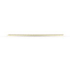 14K Yellow Gold 4 Ct.Tw. Diamond 4 Prong Illusion Tennies Bracelet
